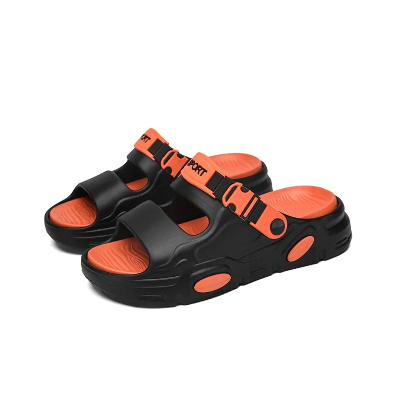 LONGDUIZHANG Slip Resistant Odor Resistant Abrasion Resistant Cushioning Slide Slippers Unisex-10