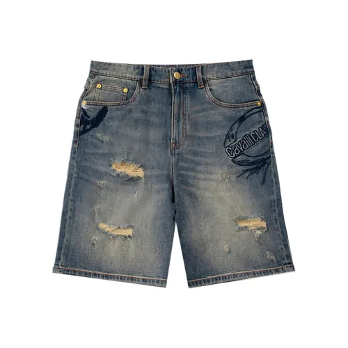 Cavalli Class Denim Shorts Men's