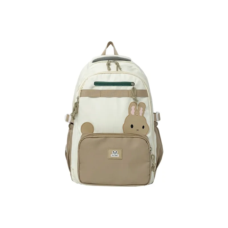H YXIANG Composite Cloth Backpack Women's Multicolor-2