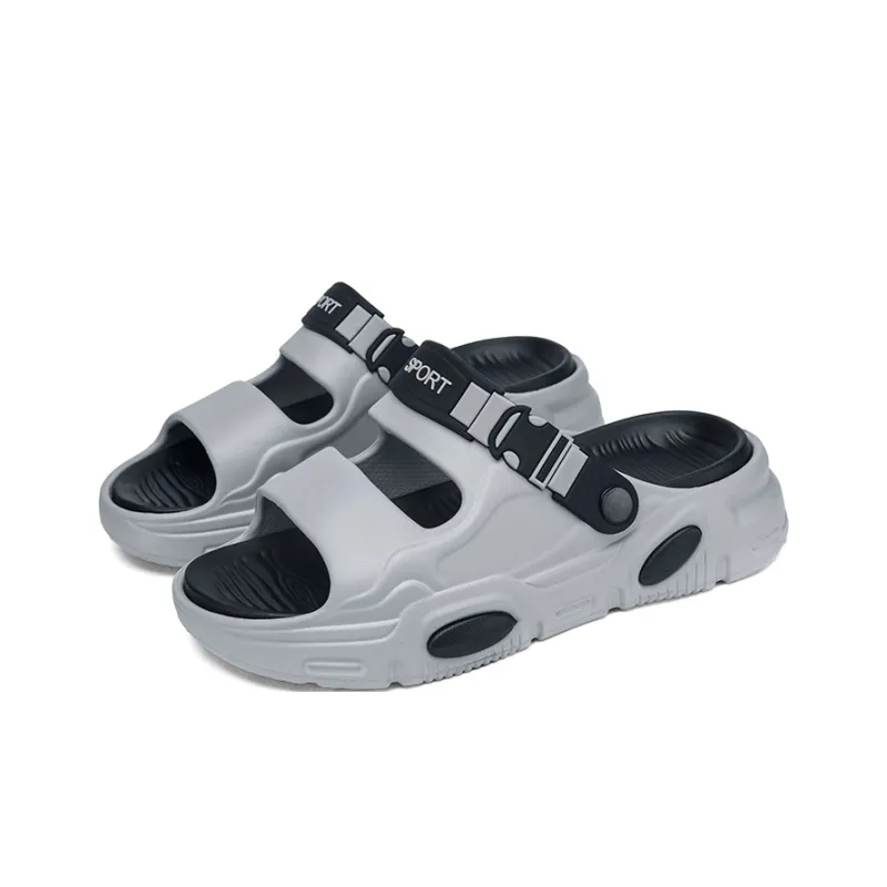 LONGDUIZHANG Slip Resistant Odor Resistant Abrasion Resistant Cushioning Slide Slippers Unisex-14