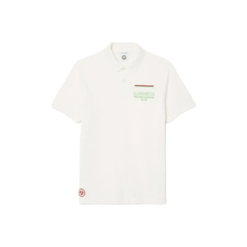 LACOSTE Logo embroidered Polo Shirt-4