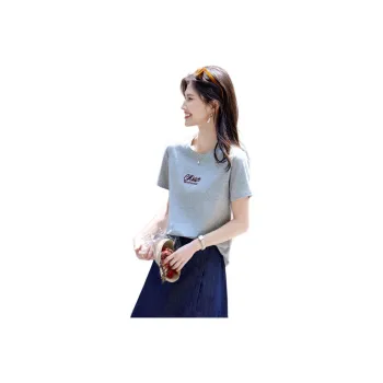 Still quiet T Shirts Women's Gray