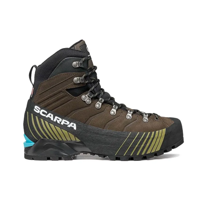 SCARPA Ribelle Anti Slip Wear Resistant High Top Hiking Shoes Men's Brown-1