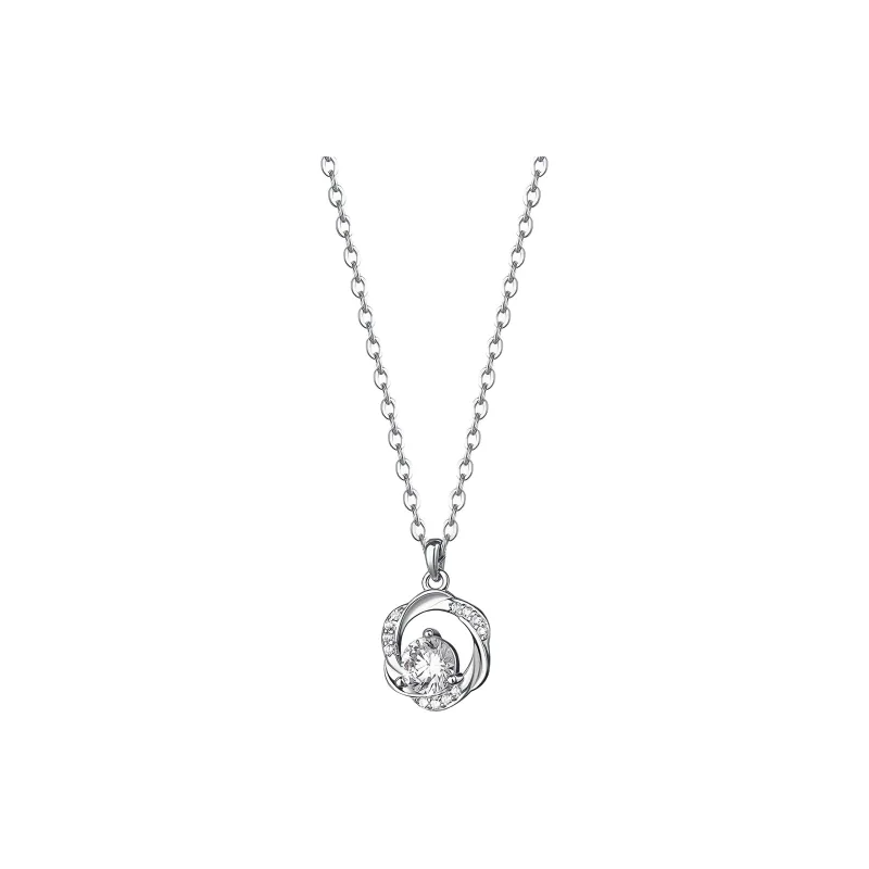 Zocai S999 Fine Silver Necklaces Women's-0