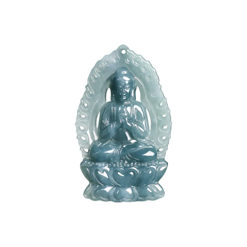 Jade Is Boundless Ice Glutinous Jadeite Necklaces Unisex-0