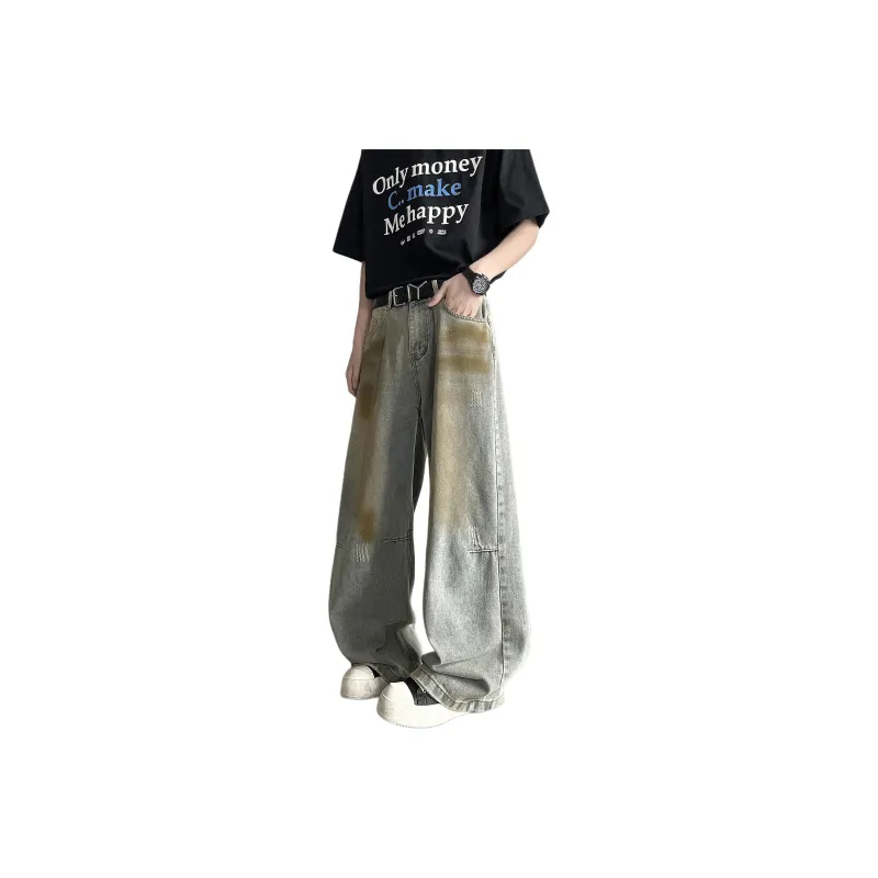 GY.VG Jeans Unisex Smoke Gray-0
