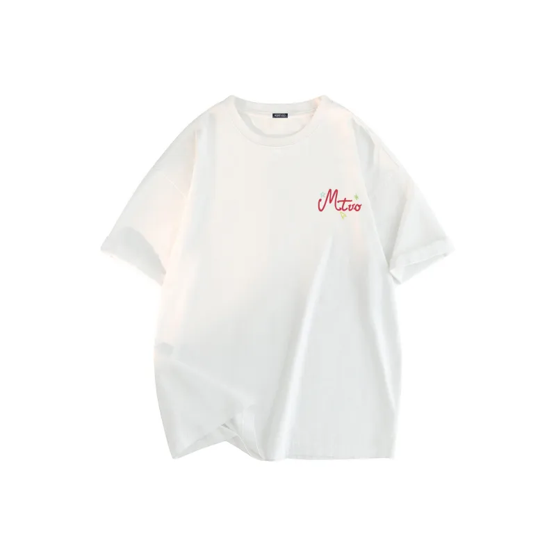 MONTVOO Drop Shoulder Sleeve T Shirt Unisex-3
