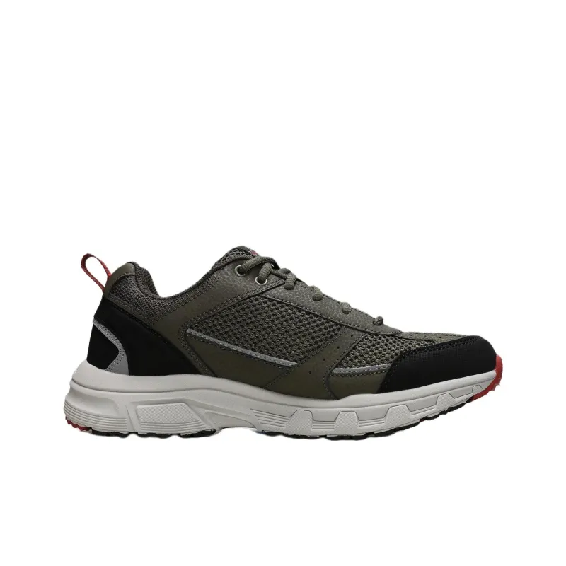 Skechers Oak Canyon Anti Slip Wear Resistant Low Top Outdoor Shoes Men's Khaki-1
