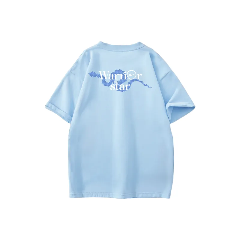 Warrior Huichao Riding The Wind Collection Drop Shoulder Sleeve T Shirt Women's-0