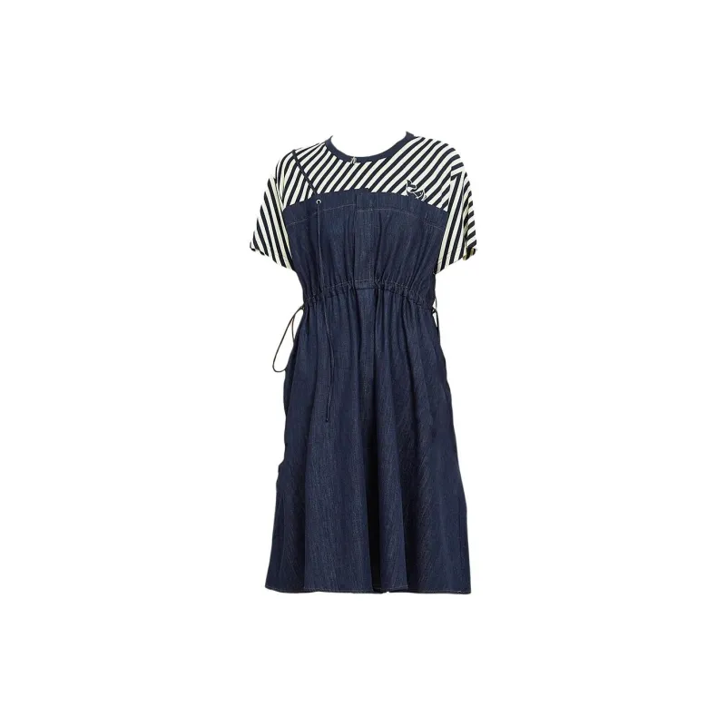 MUGUOGUOMU Short Sleeved Dress Women's-0