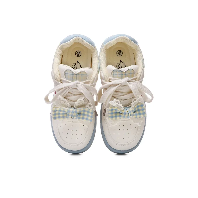 Lovely You Wear resistant And Lightweight Low Top Skateboard Shoes Women's-37