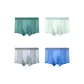 Jadeite Green+Icy Mint Green+Dove Gray+Island Blue