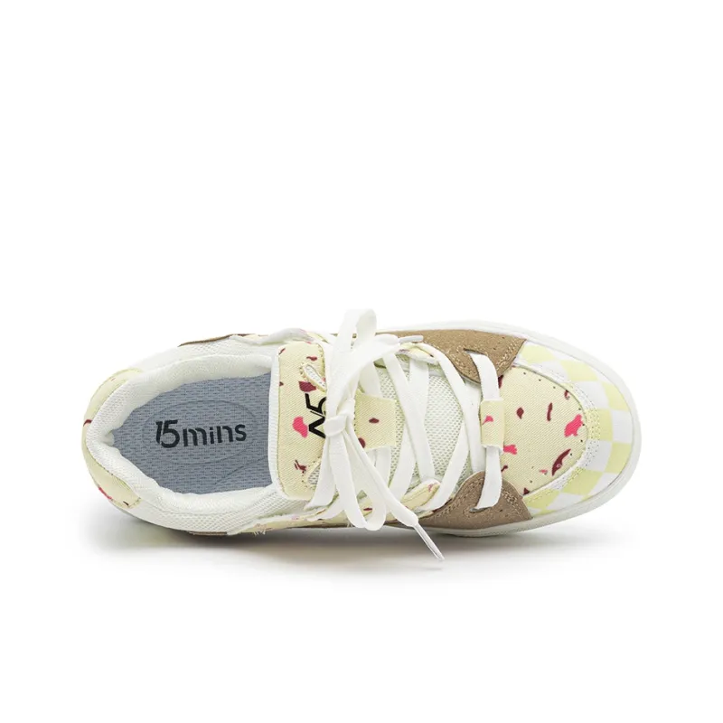 15 MINS Anti Slip Wear Resistant Low Top Skateboard Shoes Unisex-7