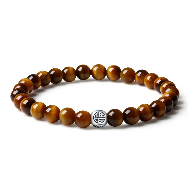 Original Summer Tiger's Eye Stone Bracelets Unisex-0