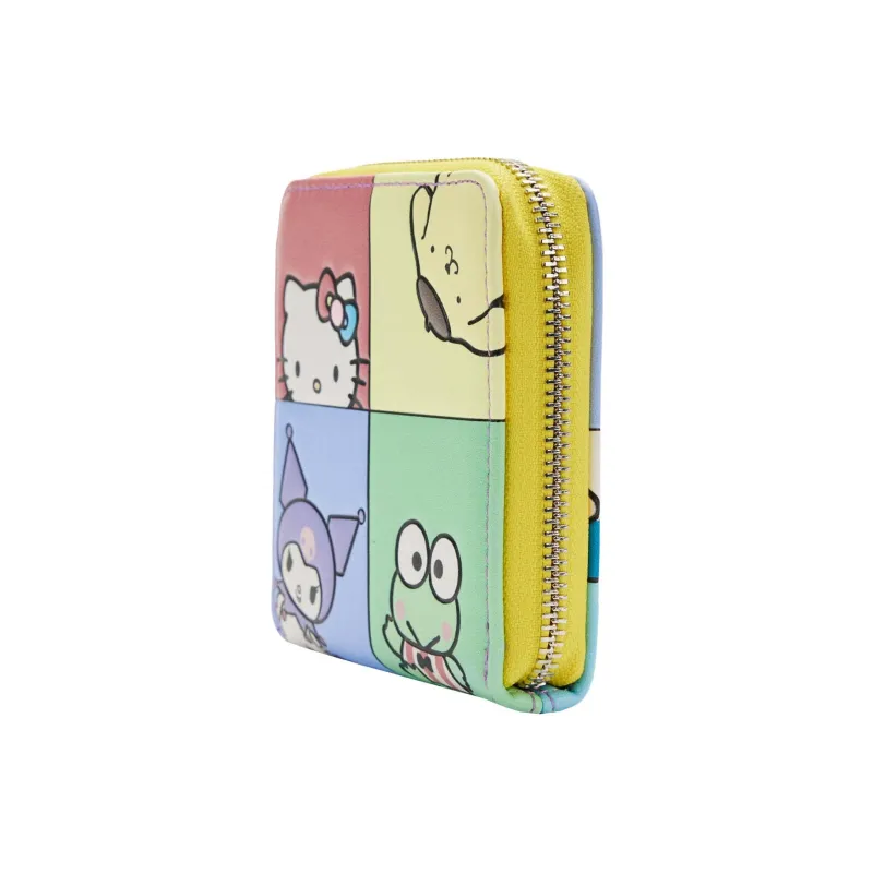Sanrio Loungefly Collaboration PU Wallet Women's Pink Multicolor-1