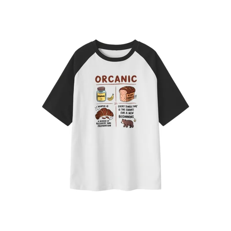 FAIRWHALE Raglan Sleeve T Shirt Women's-4