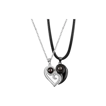 JKEM 925 Sterling Silver Necklaces Unisex
