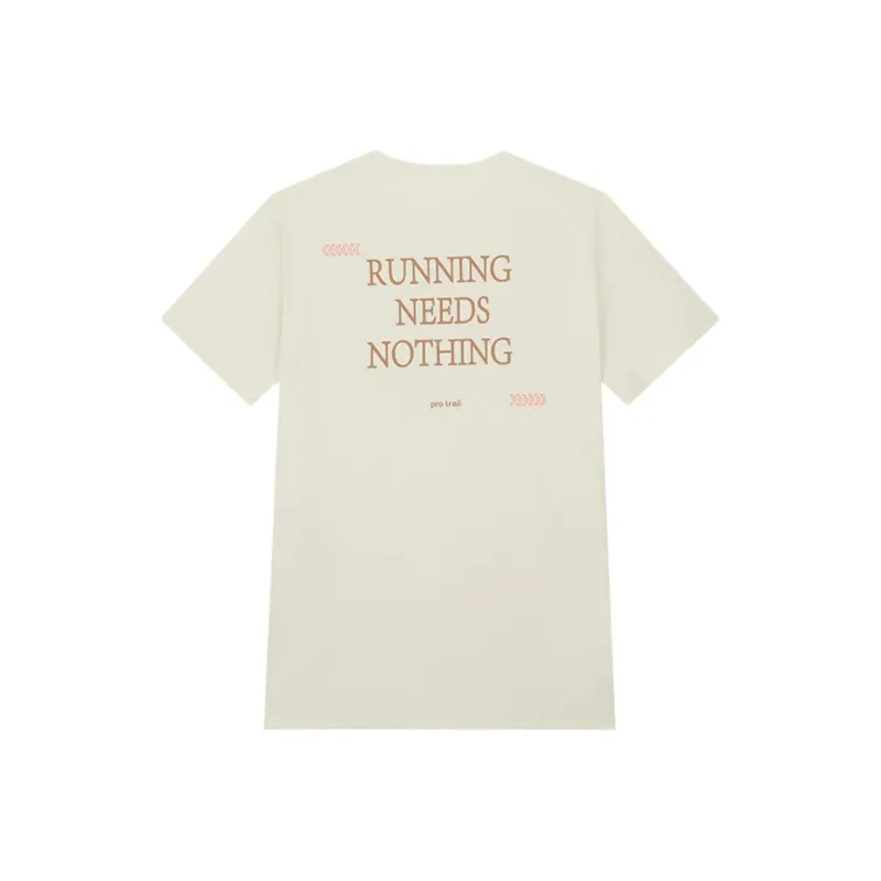 361° T Shirt Men's Sandy Brown White-1