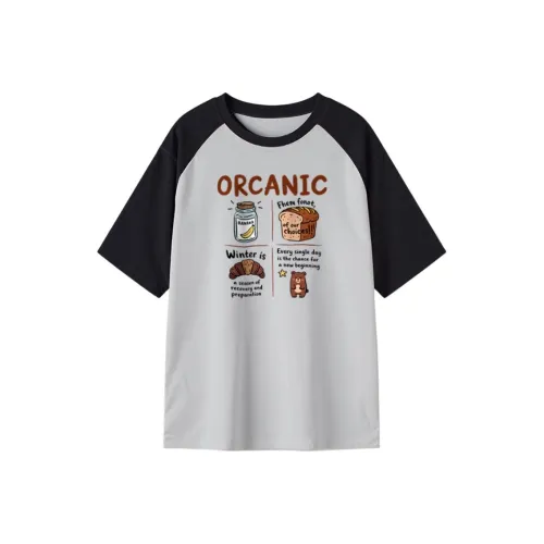 FAIRWHALE Raglan Sleeve T Shirt Women's