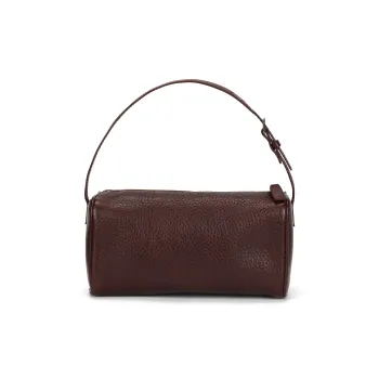 THE ROW 90's Vegetable Tanned Grain Calfskin Handbag Women's Caramel Yellow