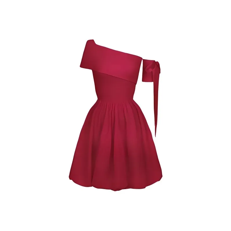 DOSOHEB Short Sleeved Dress Women's-0