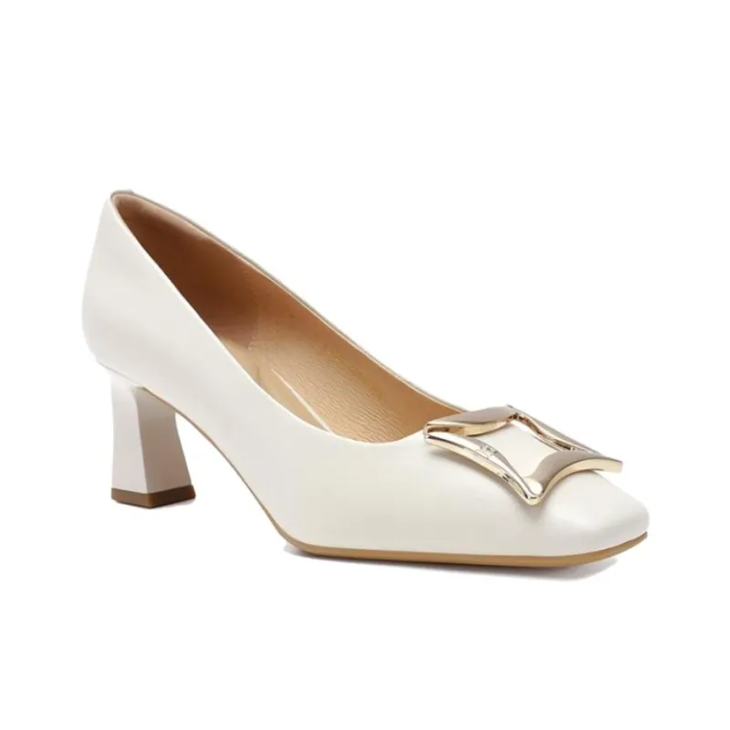 HARSON Chunky Heel High Heels 6cm Women's-3