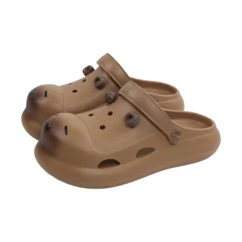 Thin Strips Slippers Men's, Women's, Brown