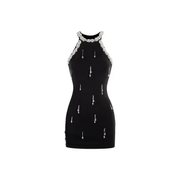 DOSOHEB Sleeveless Dress Women's