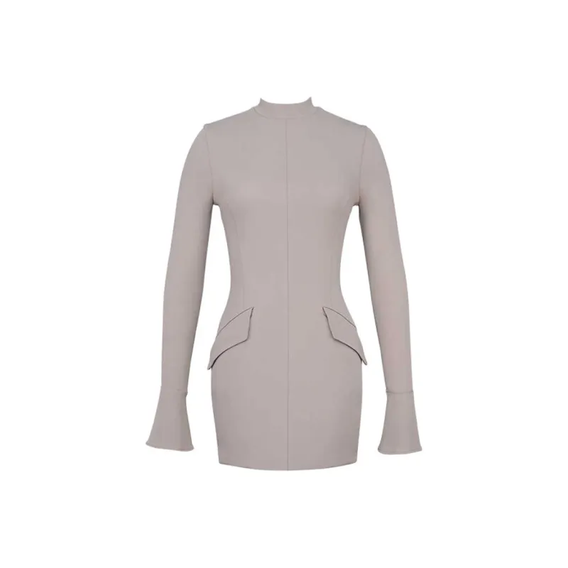 HOUSE OF CB SS25 Mahalia Long Sleeved Dress Women's-0