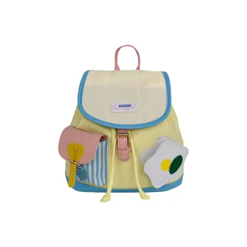 SURELAPTOP Polyester Backpack Regular Women's Yellow