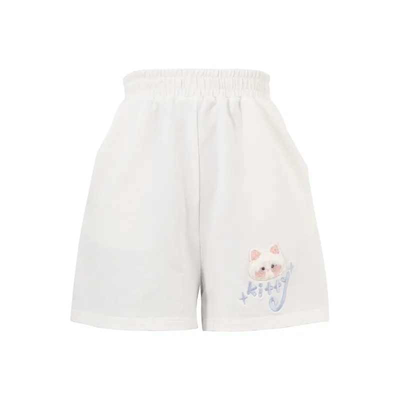 SNBL Casual Shorts Women's White-0