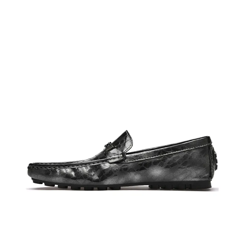 XIMO BULL Loafers Unisex Black/Gray-6