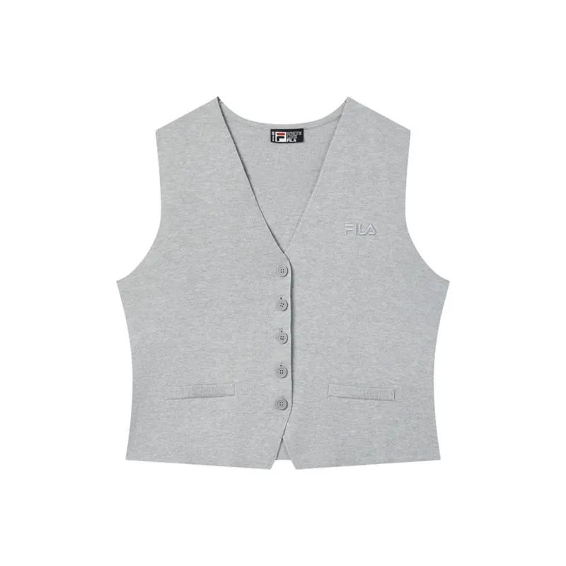 FILA ORIGINALE Knitwear Women's Medium Heather Gray MG-0