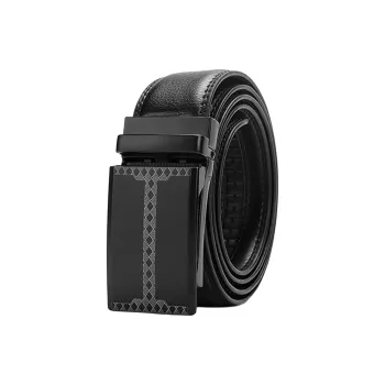 JEANSWEST Split Cow Leather Belts Men's 3.4CM