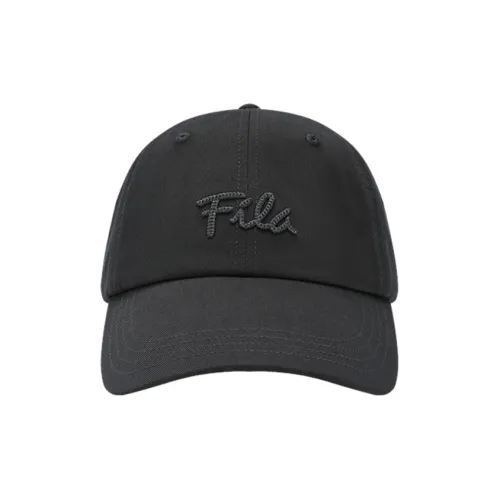 FILA Lifestyle Cotton Baseball Caps Men's Mute Phantom Gray
