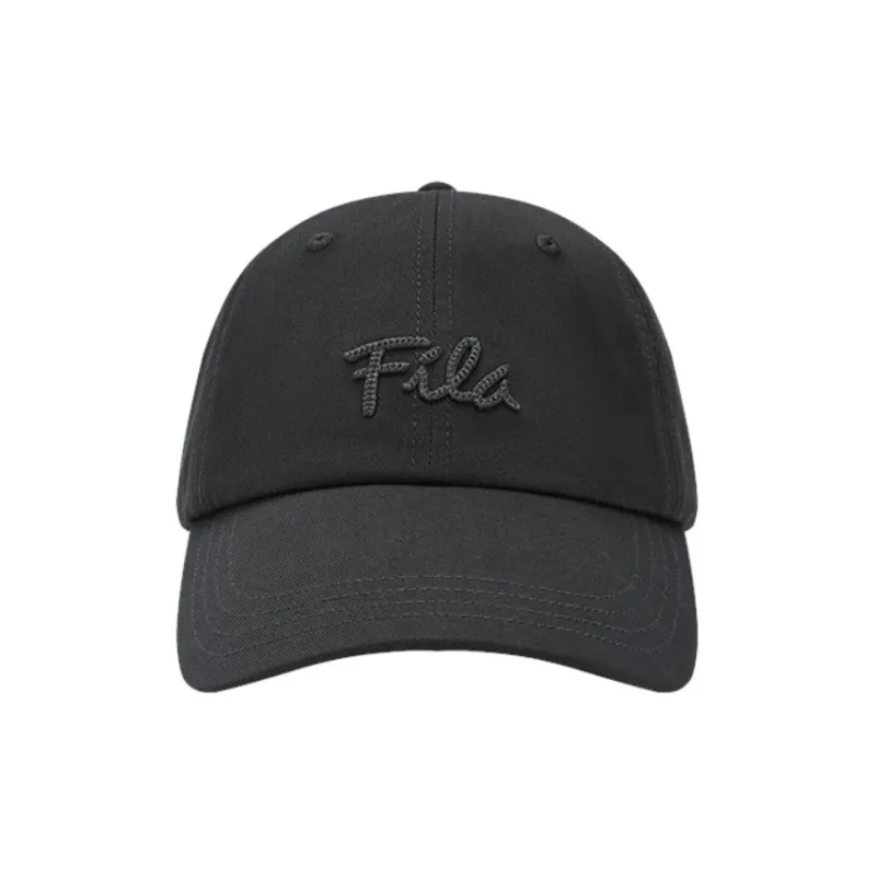 FILA ORIGINALE Cotton Baseball Caps Men's Silent Gray-0