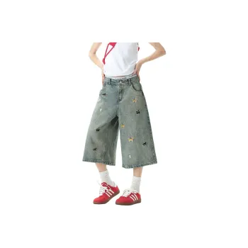 RVANGUARD Denim Shorts Unisex Nostalgic Blue
