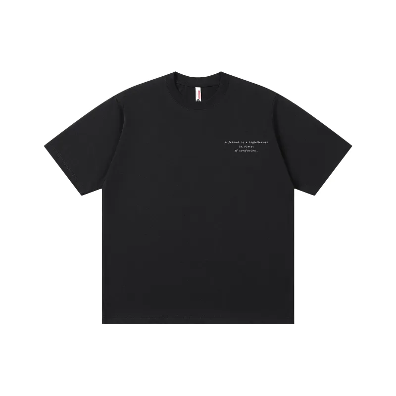 LESS BEARS Drop Shoulder Sleeve T Shirt Women's-4