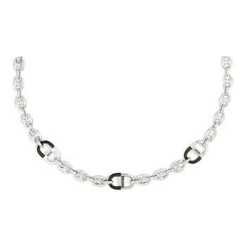 DIOR Brass Necklaces Unisex Silver