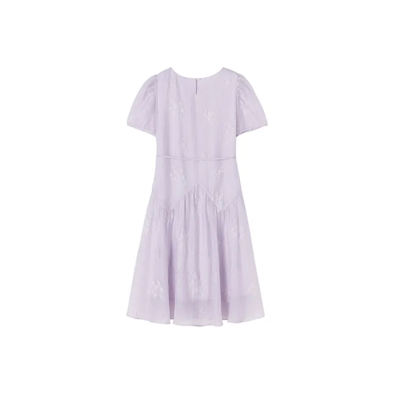 XIANGYING Short Sleeved Dress Women's-1