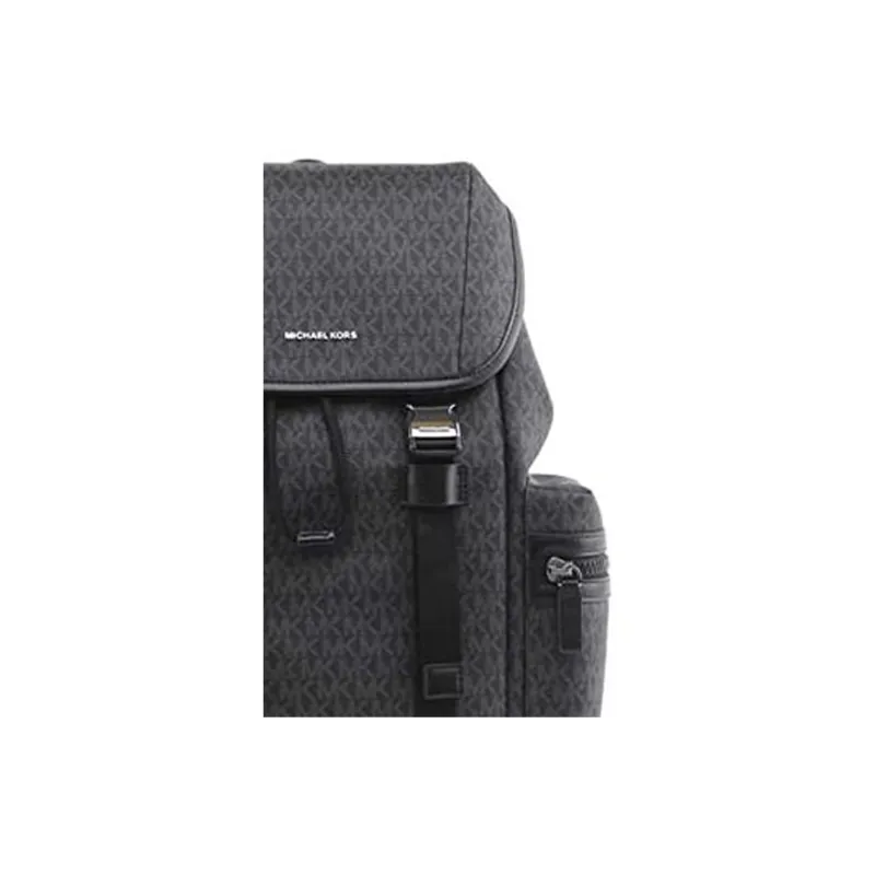 MICHAEL KORS Artificial Leather With Textile Backpack Regular Men's Black-1