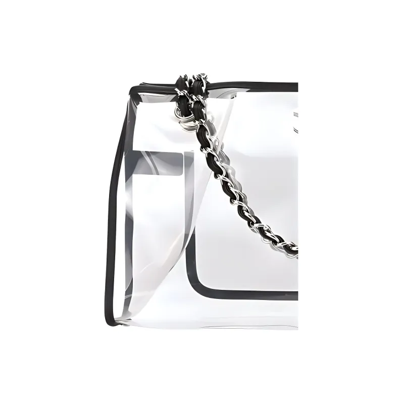 CHANEL PVC Handbag Regular Women's Multicolor-4