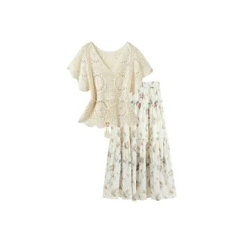 Hang Yi Court Skirt Set Women's