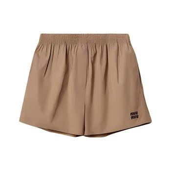MIU MIU SS25 Casual Shorts Women's Khaki