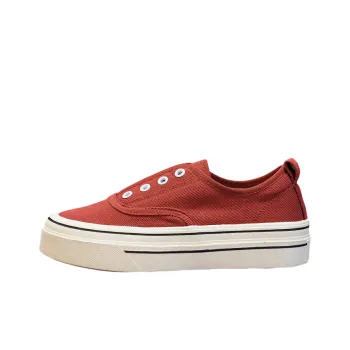 Help Abrasion Resistant Height Increasing Breathable Low Top Canvas Shoes Women's