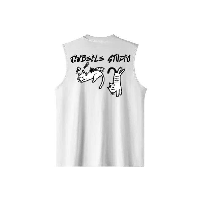 JINBEILE Tank Tops Unisex-4