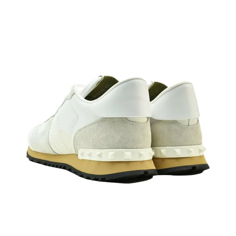 Valentino Low Top Casual Shoes Men's White-2