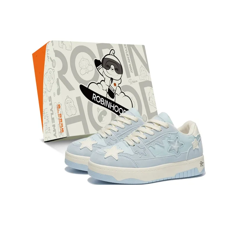 ROBINHOOD Wear resistant, Lightweight, Breathable, And Non slip. Low Top Skateboard Shoes Women's Box Included-10