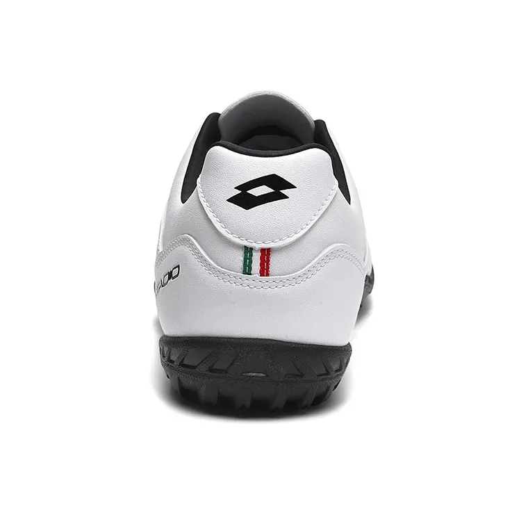 LOTTO TF Turf Coverage Abrasion Resistant Lightweight Soccer Shoes Men's White-4