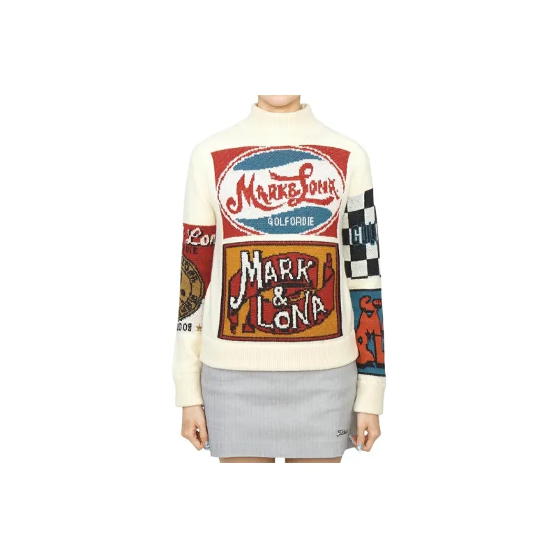 MARK & LONA Sweater Women's White-0